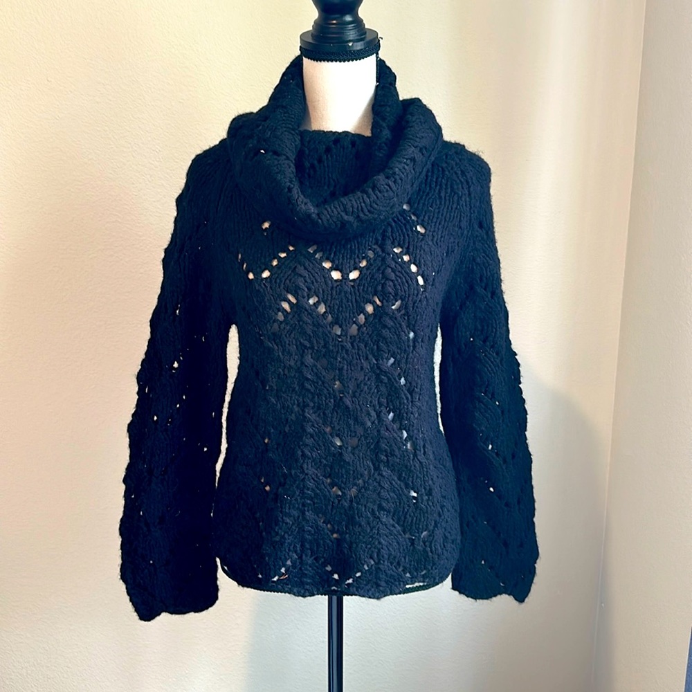 Chunky Cowl Neck Knit sweater